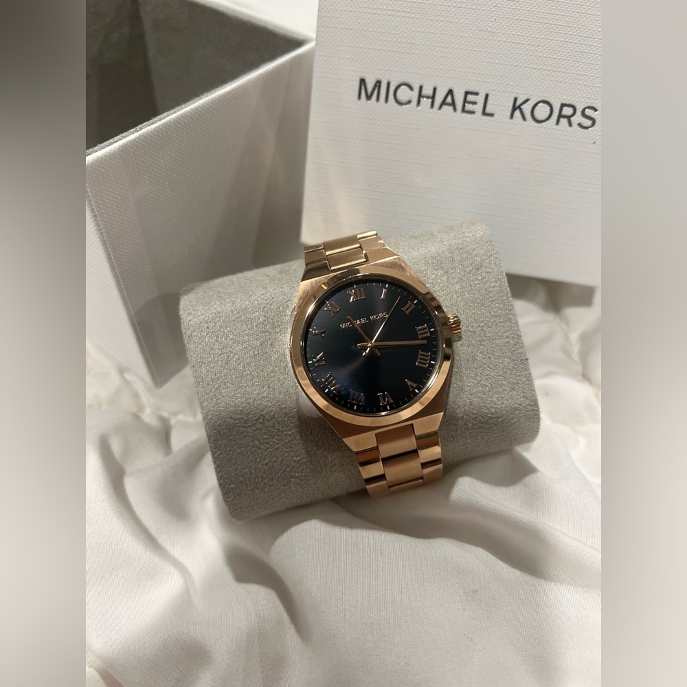 Michael Kors Rose Gold Lennox Watch
